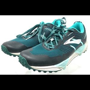 Brooks Cascadia 13 Women’s 9.5 EUC Teal Running